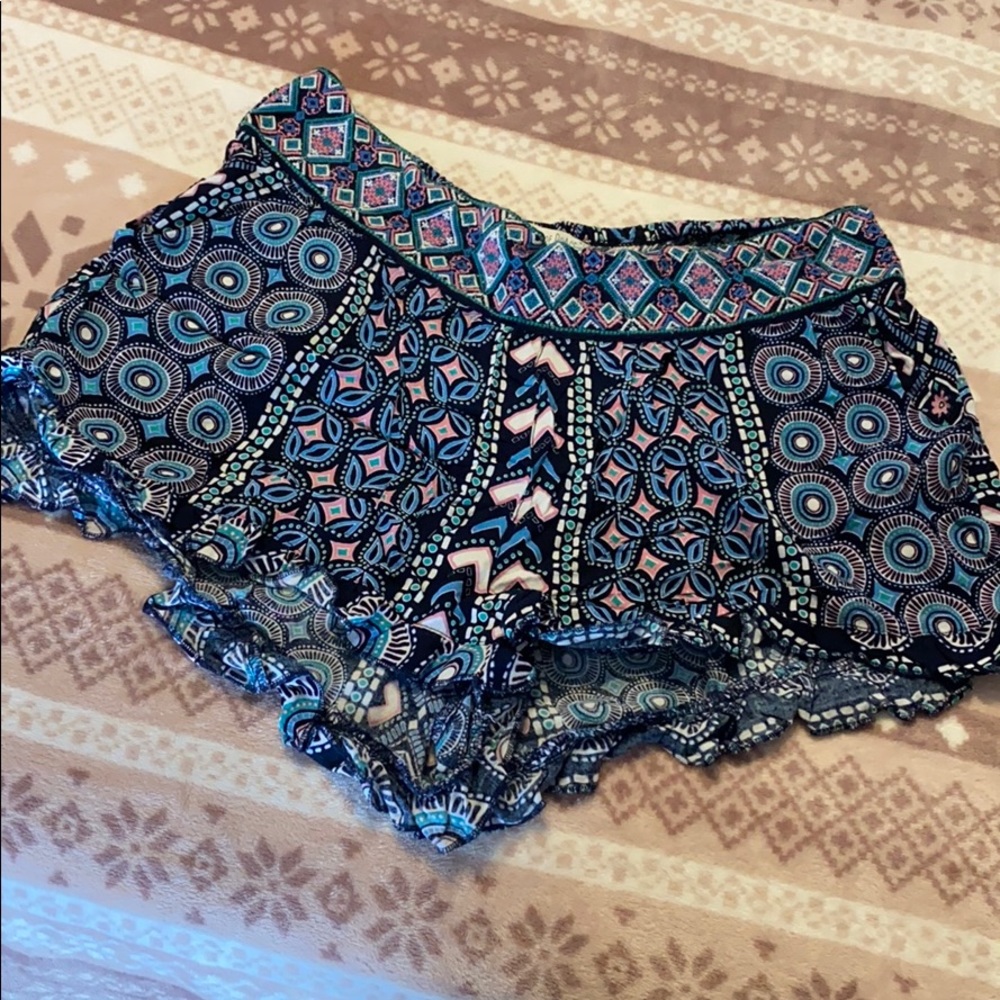 CUTE! Aztec Printed Shorts